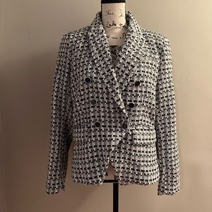 NWT Rachel Zoe tweed blazer